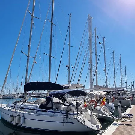 Botel On A Sailing Boat In Valencia