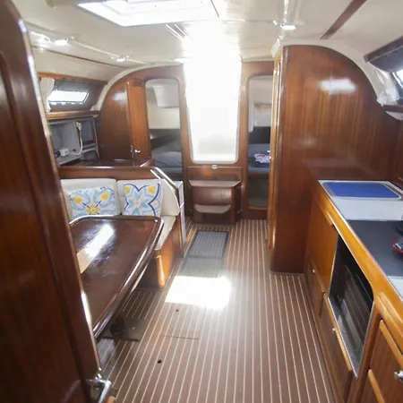 On A Sailing Boat In Botel *
