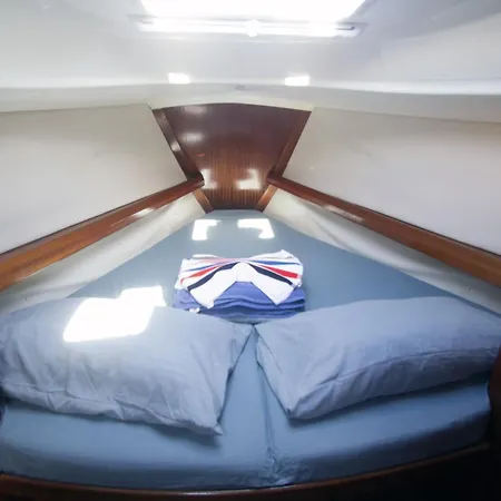 On A Sailing Boat In Botel