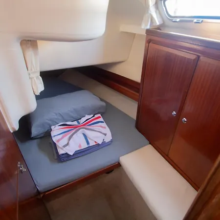 Botel On A Sailing Boat In *