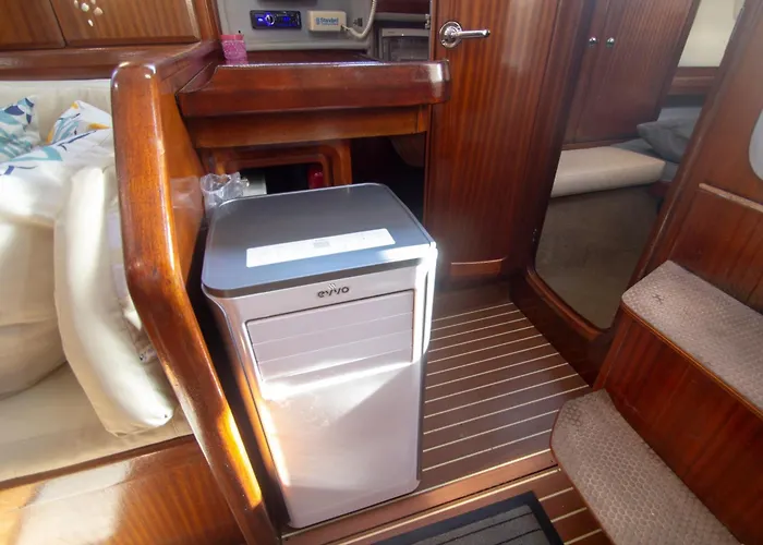 On A Sailing Boat In فالنسيا